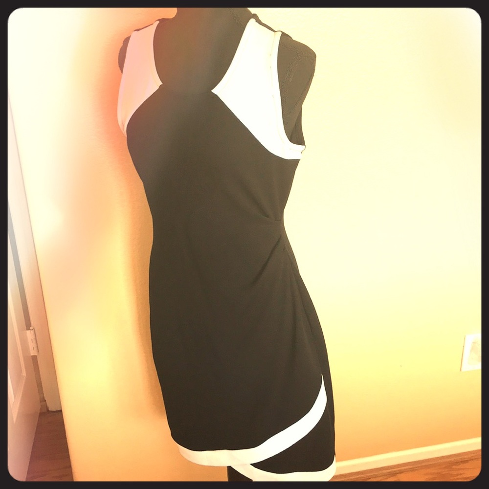 Almost Famous Black / White Dress